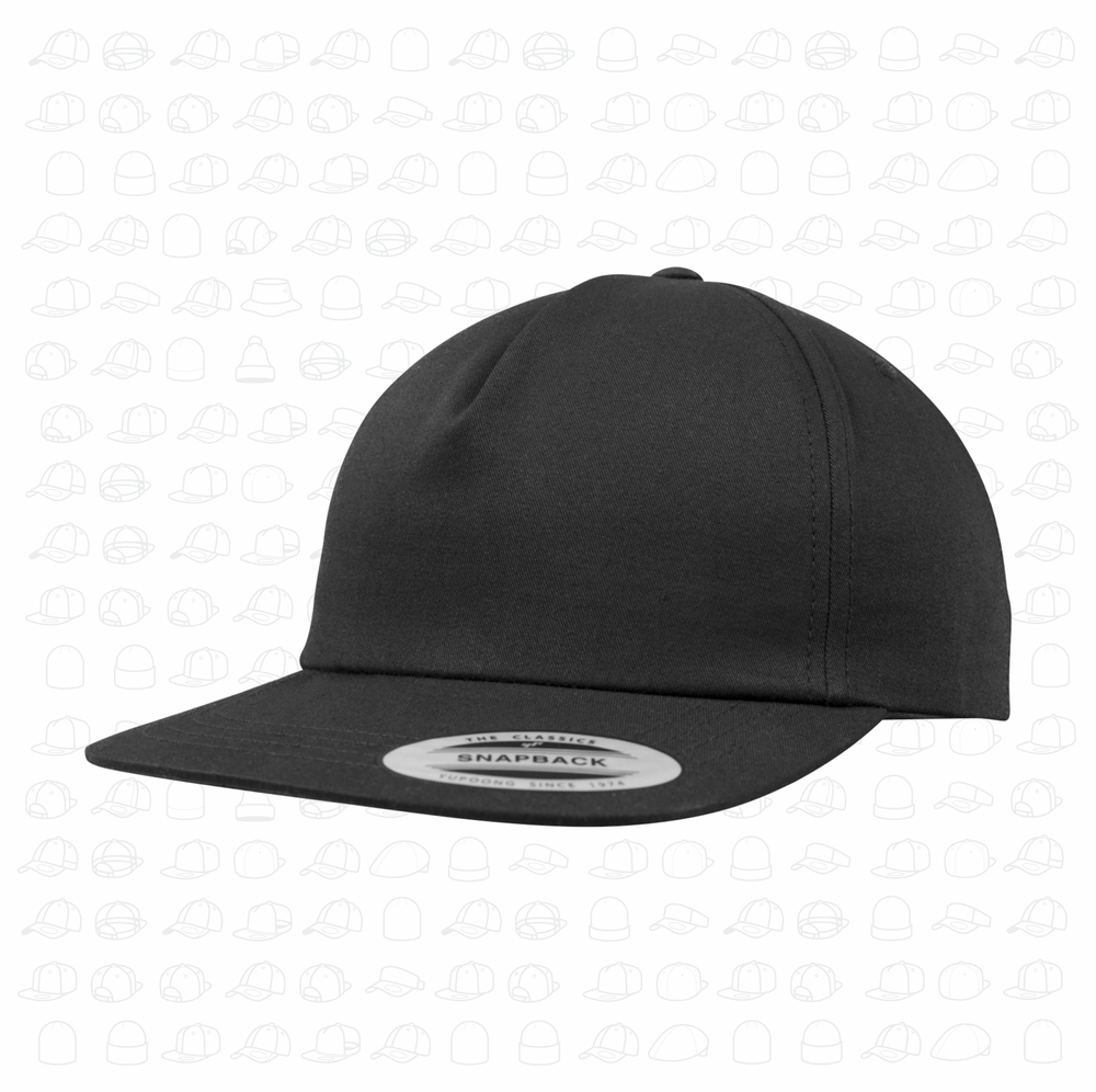 Unstructured 5 Panel Snapback — London Snapbacks